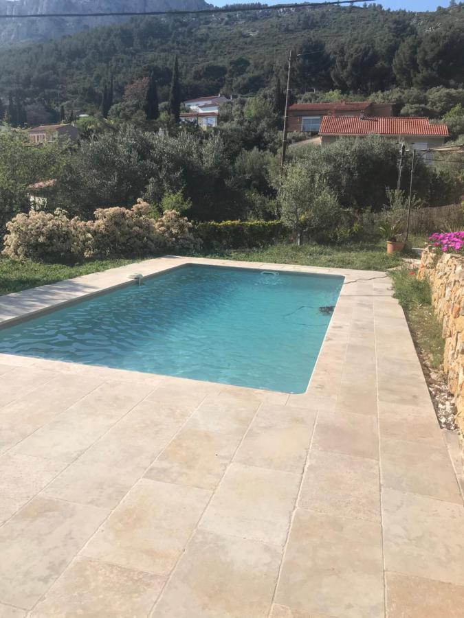 Hauteurs De Toulon : Charmant Studio Piscine Екстер'єр фото